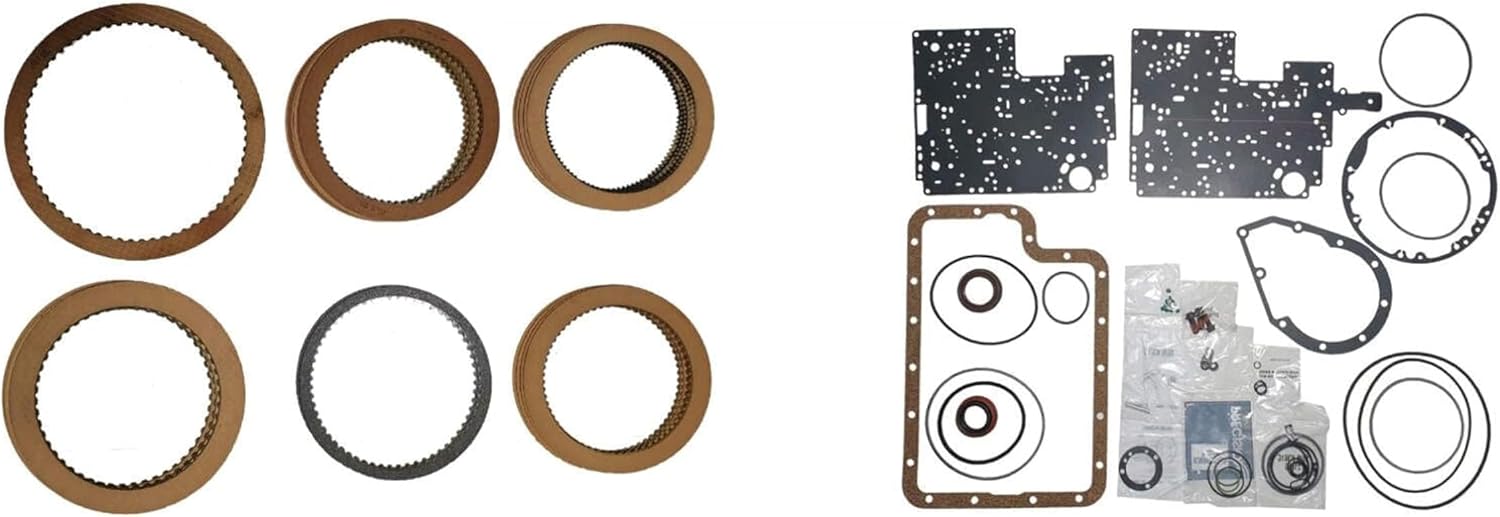 E4OD Rebuild Kit with Gaskets, Seals & Friction Plates 1989-1996 OEM