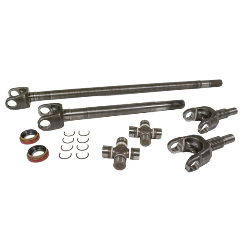 Yukon Gear Chromoly Front Axle Kit for Dana 30 Both Sides 30 Spline 733X U-Joints - YA W24176