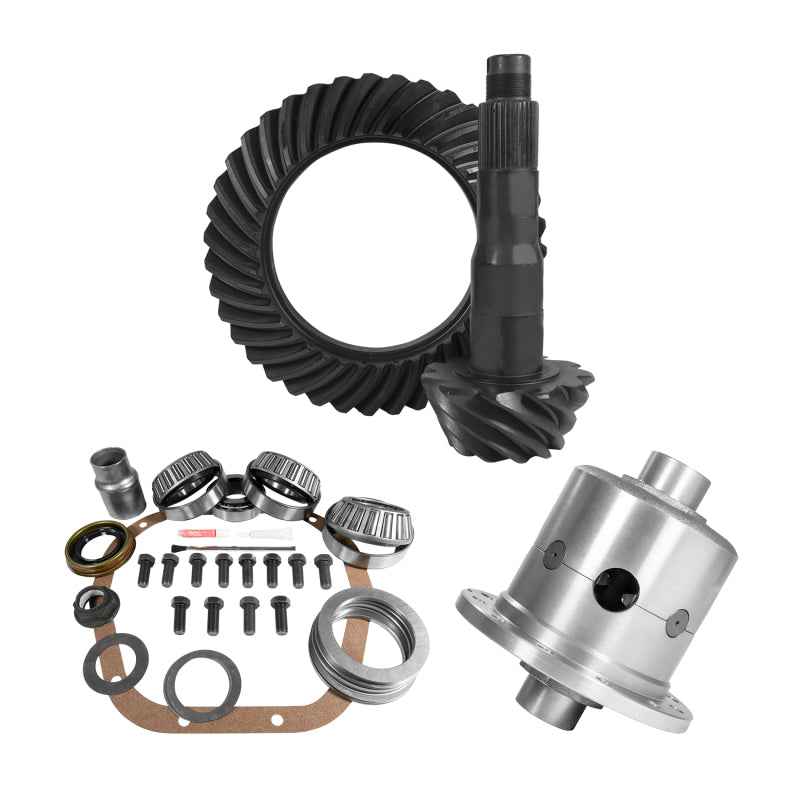 Yukon Gear 10.5in Ford 4.11 Rear Ring & Pinion Install Kit 35 Spline Positraction - YGK2153