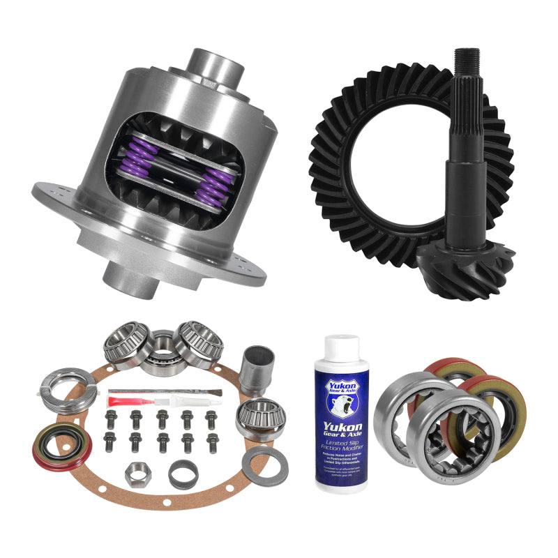 Yukon Gear 70-72 Chevrolet Monte Carlo Limited Slip & Re-Gear Kit - 8.2in 25 Spline 4.11 Ratio - YGK2328