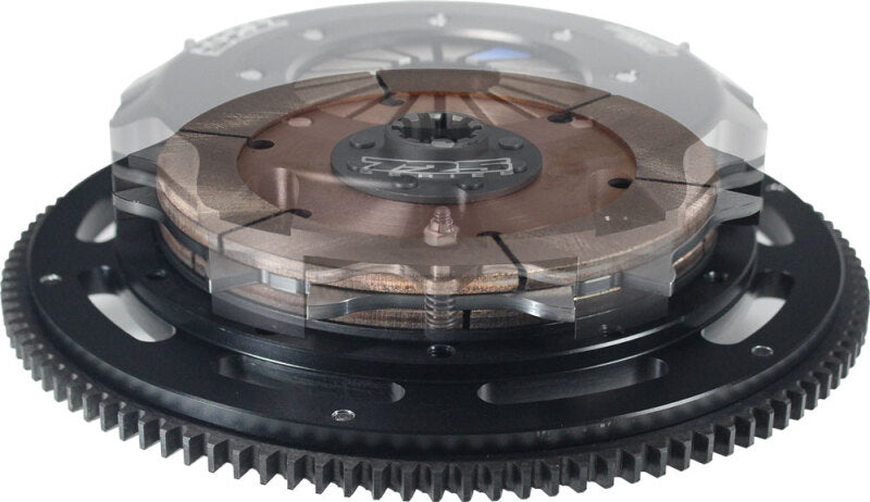 Clutch Masters 90-00 Honda Accord / 99-00 Prelude FX725 Race Twin-Disc Clutch Kit w/ Steel FW - 08014-TD7R-S