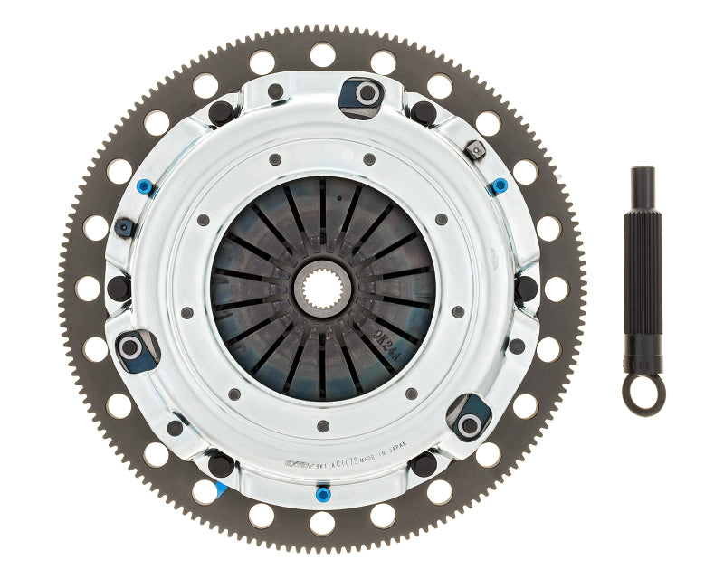 Exedy 2011-17 Mustang 5.0L Organic 23 Teeth 8 Bolt Twin Disc Clutch - ET05SRFD