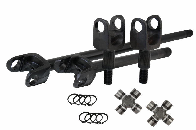 Revolution Gear & Axle 07-18 Jeep Wrangler JK Dana 44 Chromoly Discovery Series Front Axle Kit - DC-D44-JK