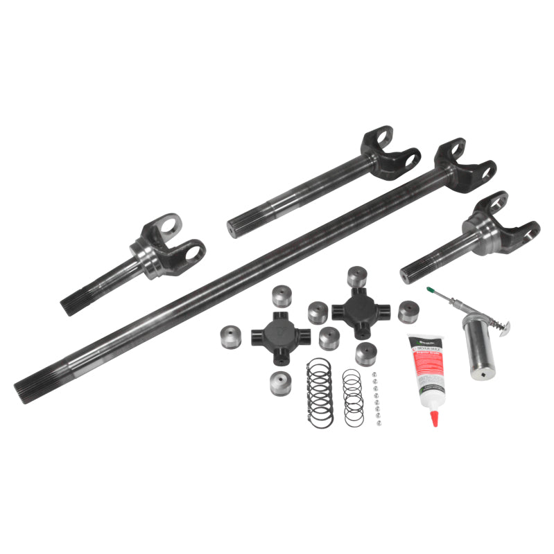 Yukon Gear Chromoly Front Axle Kit for Dana 60 Inner/Outer Both Sides Super Joints - YA W26036