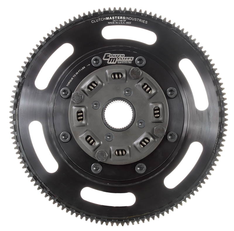 Clutch Masters 06-13 BMW E90/E92 M3 4.0L/11-16 BMW F10 M5 4.4L 7-Spd DCT Steel Flywheel w/Sprung Hub - DCT-148-SF