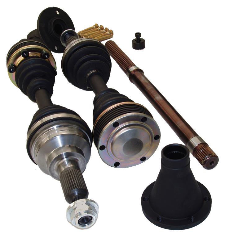 Driveshaft Shop DSS Honda EG/DC/EK with EKK2 mounts K-Series Pro-Level Axle/Hub/28 Spline Intermediate Bar Kit KG58 - 51