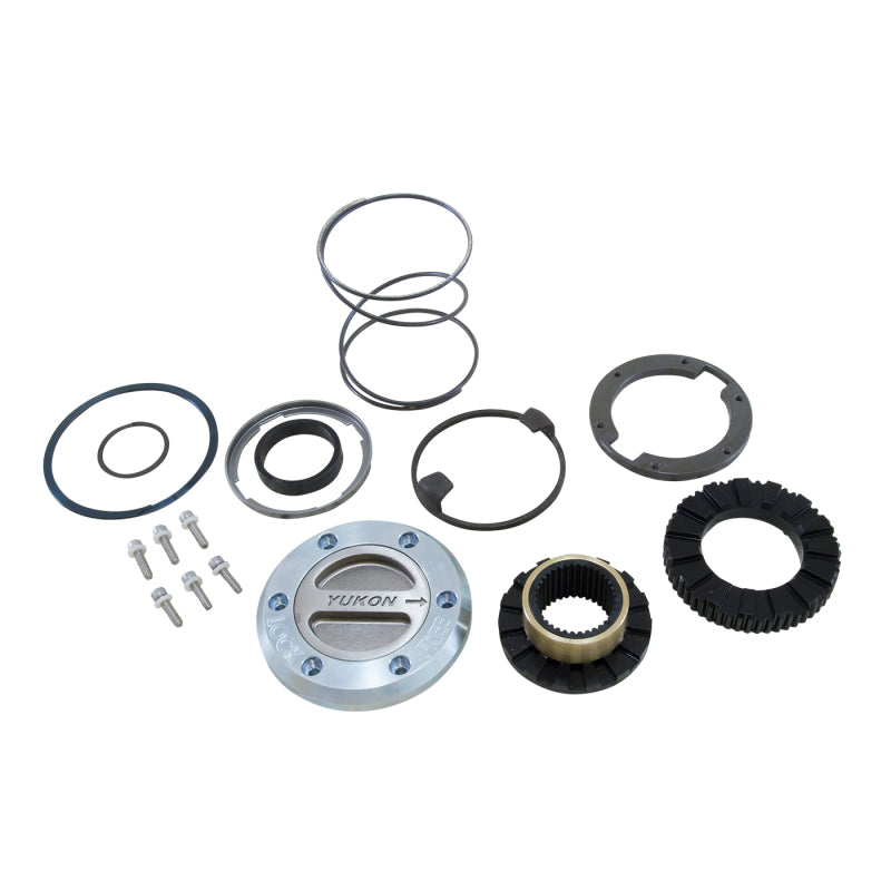Yukon Gear Hardcore Locking Hub Set for 00-08 Dodge 1-Ton Front w/Spin Free Kit 1 Side Only - YHC71009