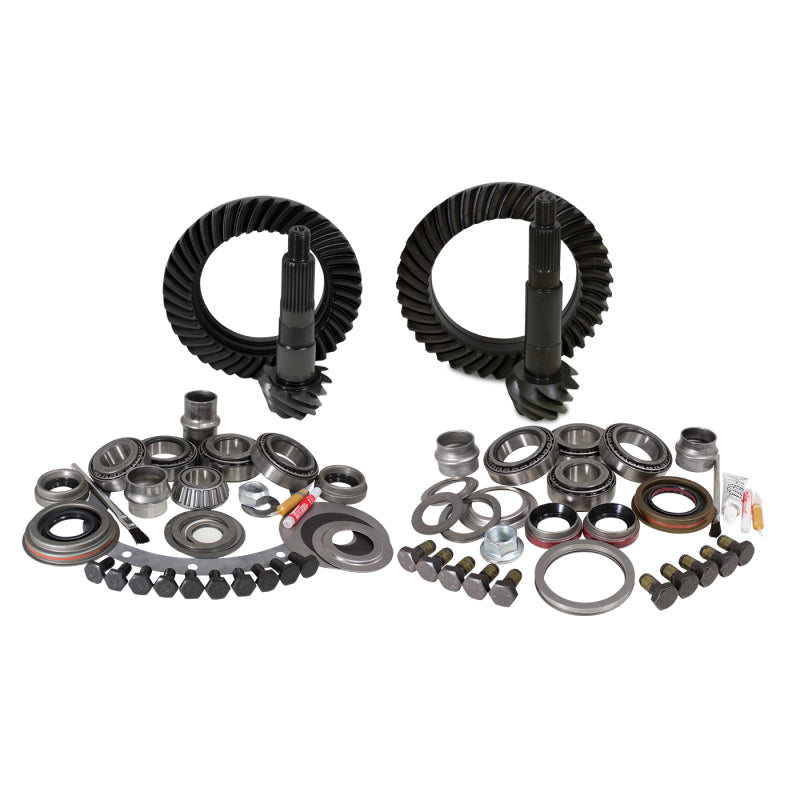Yukon Gear & Install Kit Package Jeep XJ / YJ w/ Dana 30 Front & Model 35 Rear - 4.56in Ratio - YGK001