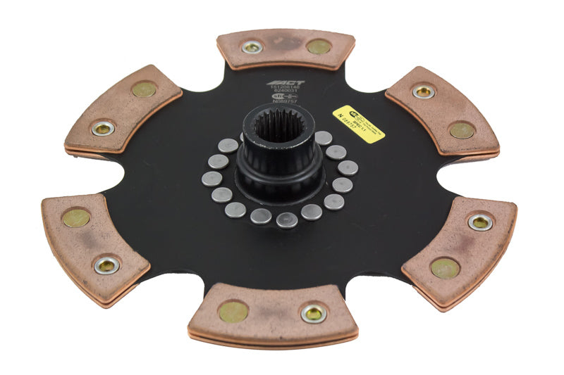 ACT 1991 Porsche 911 6 Pad Rigid Race Disc - 6240031