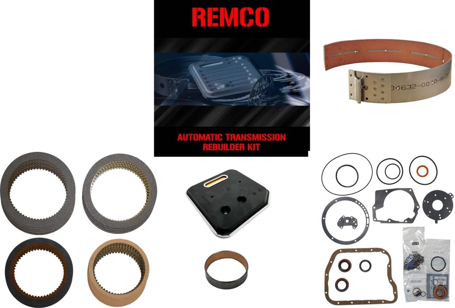 Full Overhaul Rebuild Kit with Clutches 1990-2002 OEM