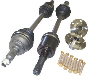 Driveshaft Shop DSS Volkswagen 1993-1998 Golf / GTI / Jetta / Corrado VR6 (5-Speed) 500HP Level 3 Axle/Hub kit VW63 - 51
