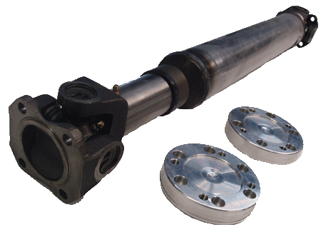 DriveShaft Shop 86-92 BMW E30 5-Speed 1-Piece Chromoly Driveshaft - w/ Front CV BMWSH3-CV - 610002