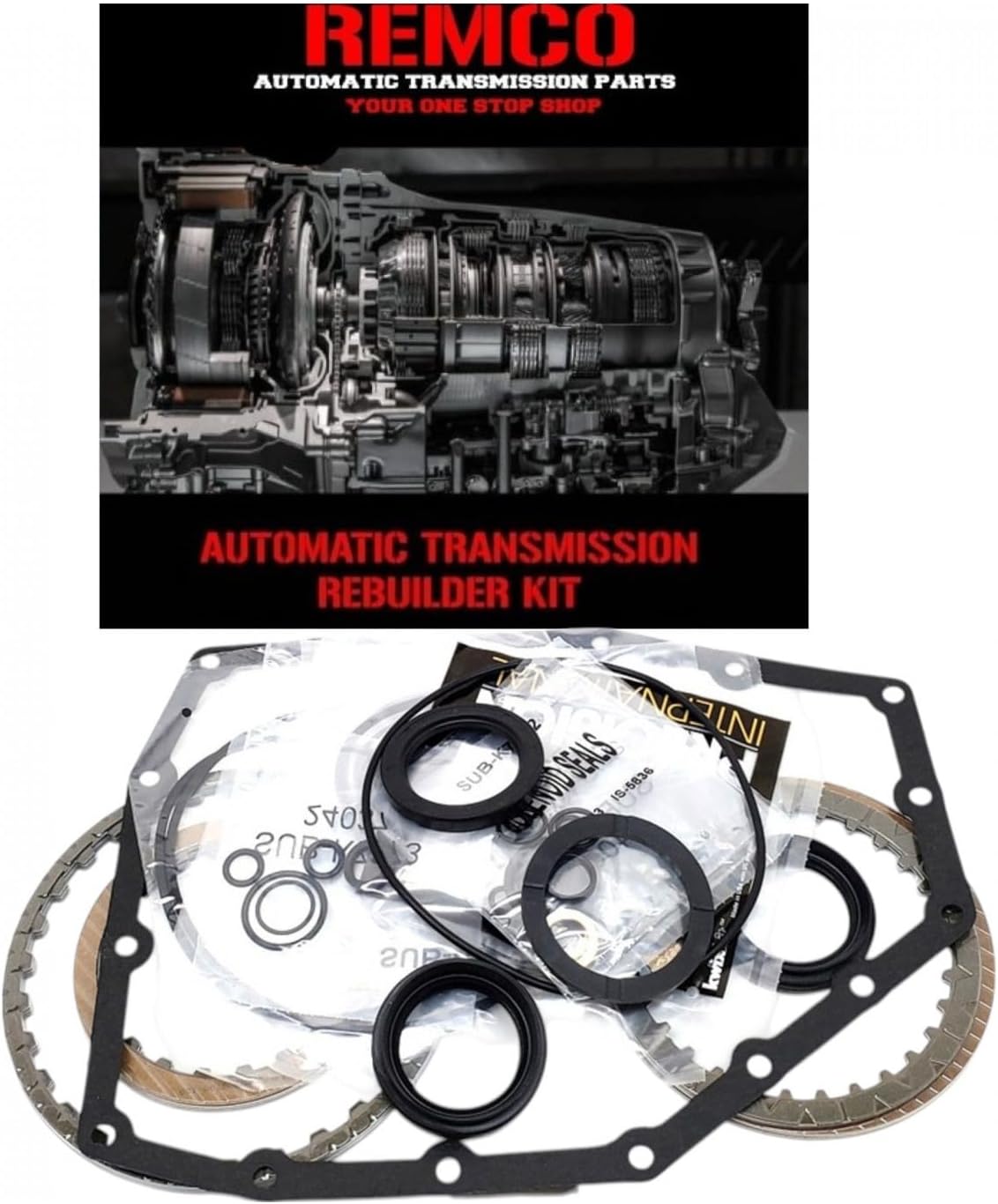 JF404E Overhaul Transmission Rebuild Kit 99-07 OEM
