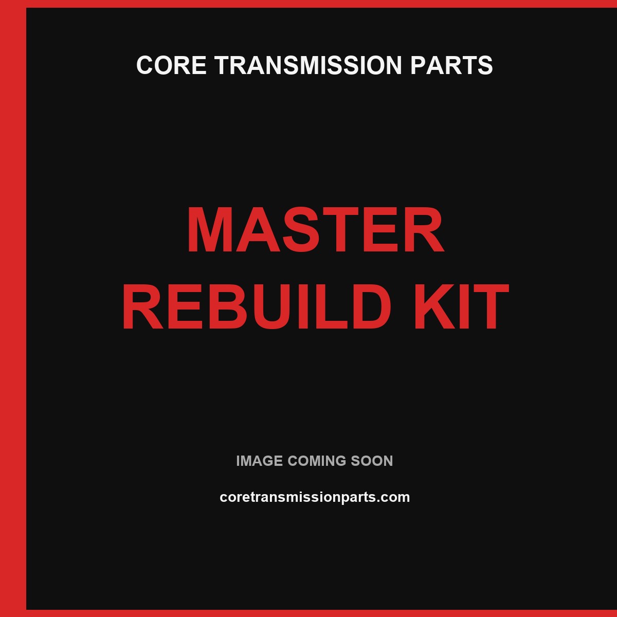 Sonnax Master Rebuild Kit - Ford 5R55S Transmission