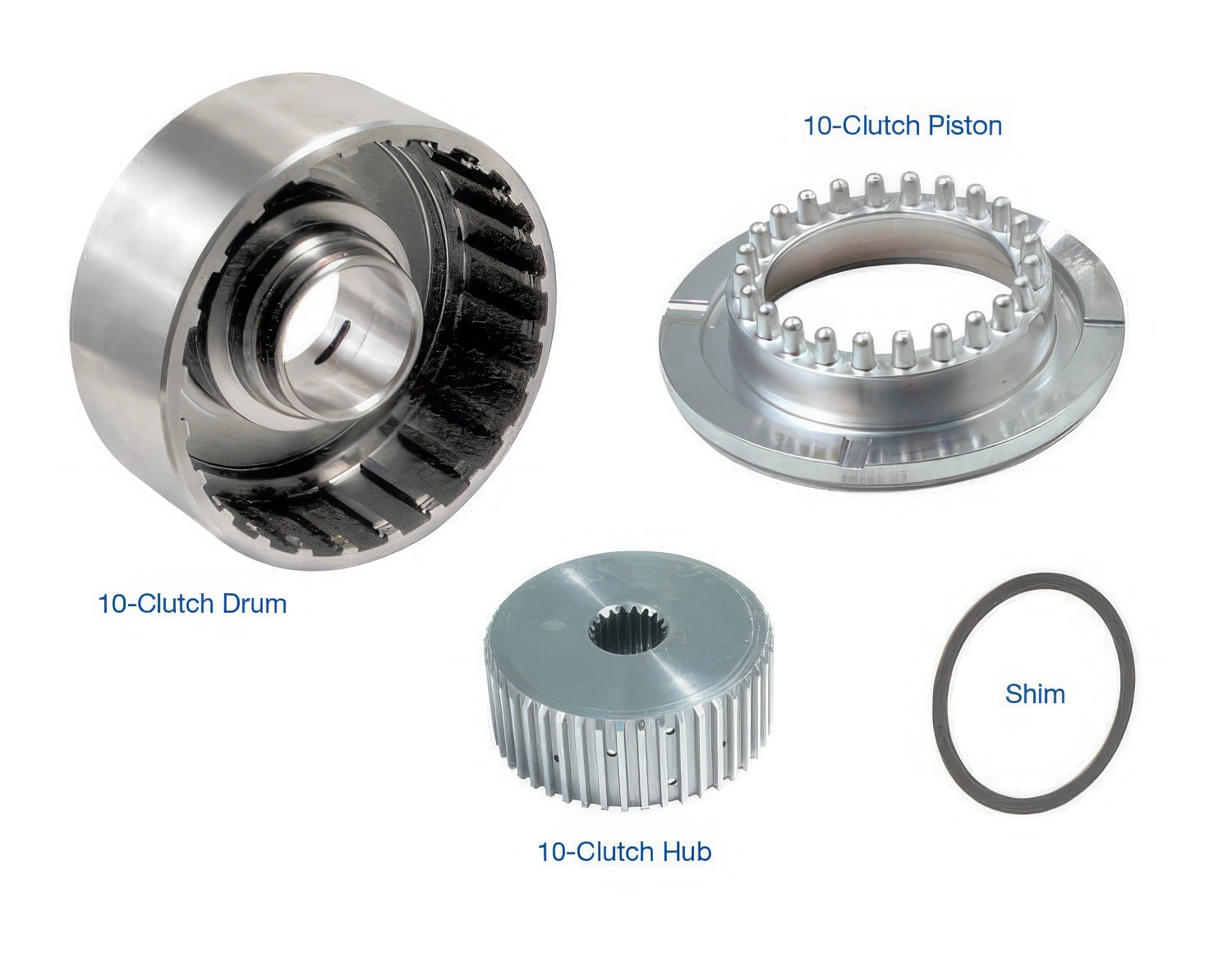 Sonnax 10-Clutch Drum, Hub & Piston Kit for POWERGLIDE - 28756-15K