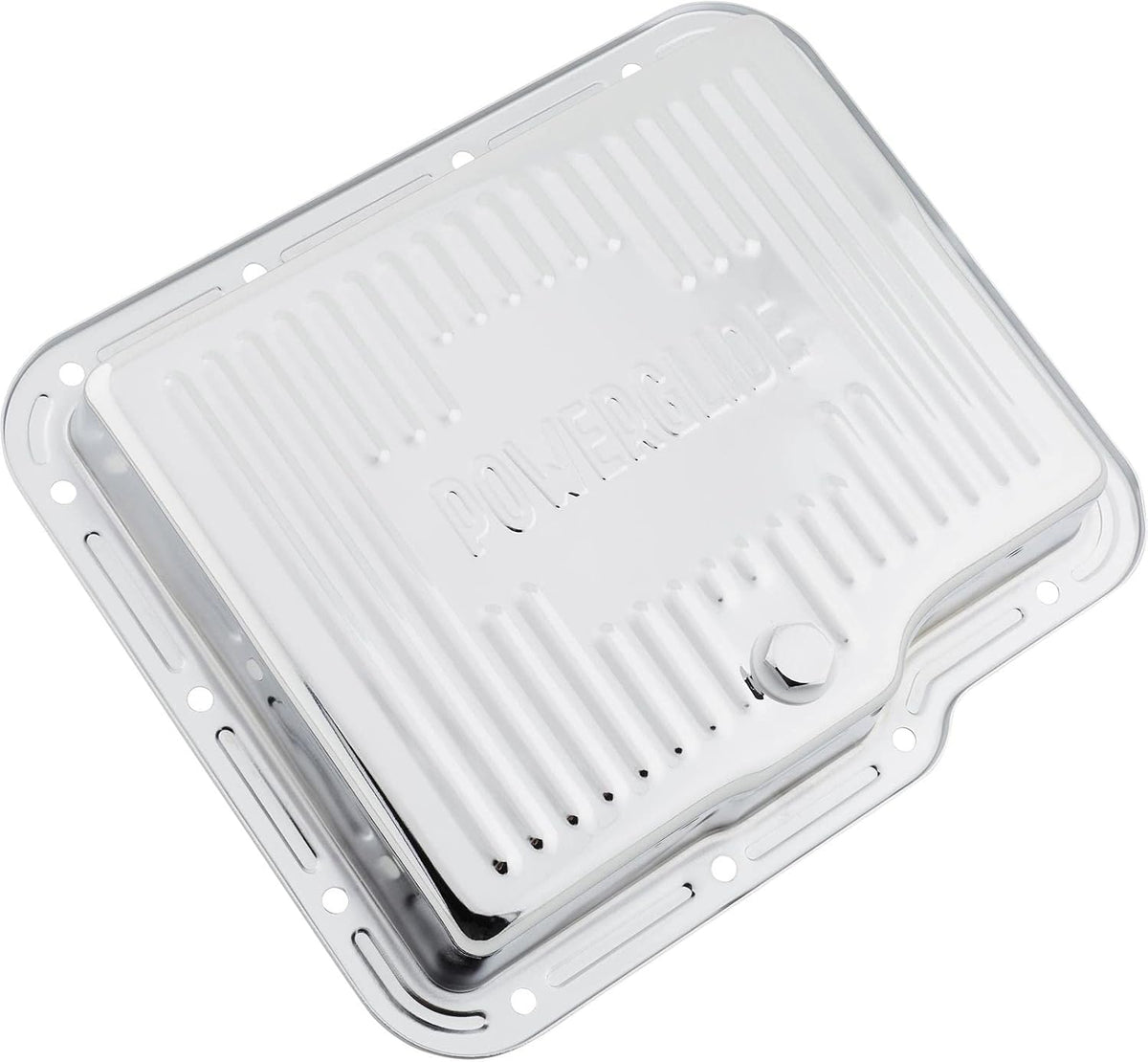 POWERGLIDE Chrome Steel Transmission Oil Pan OEM