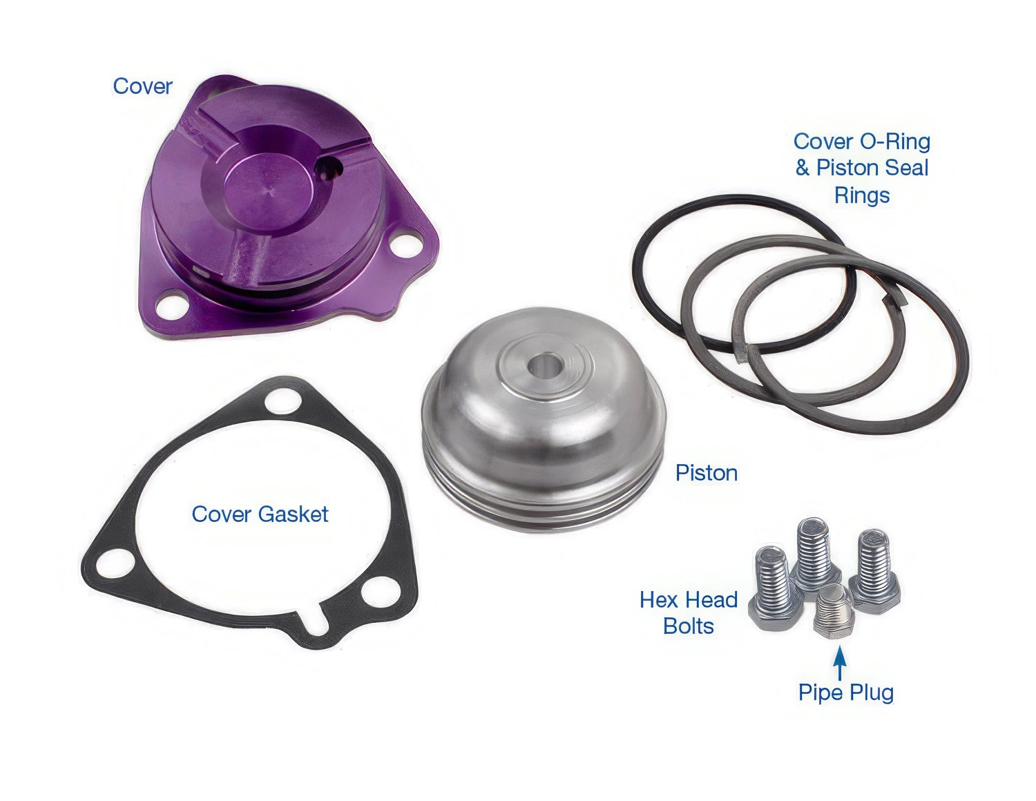 Sonnax Servo Piston & Cover Kit for POWERGLIDE - 28821-05K