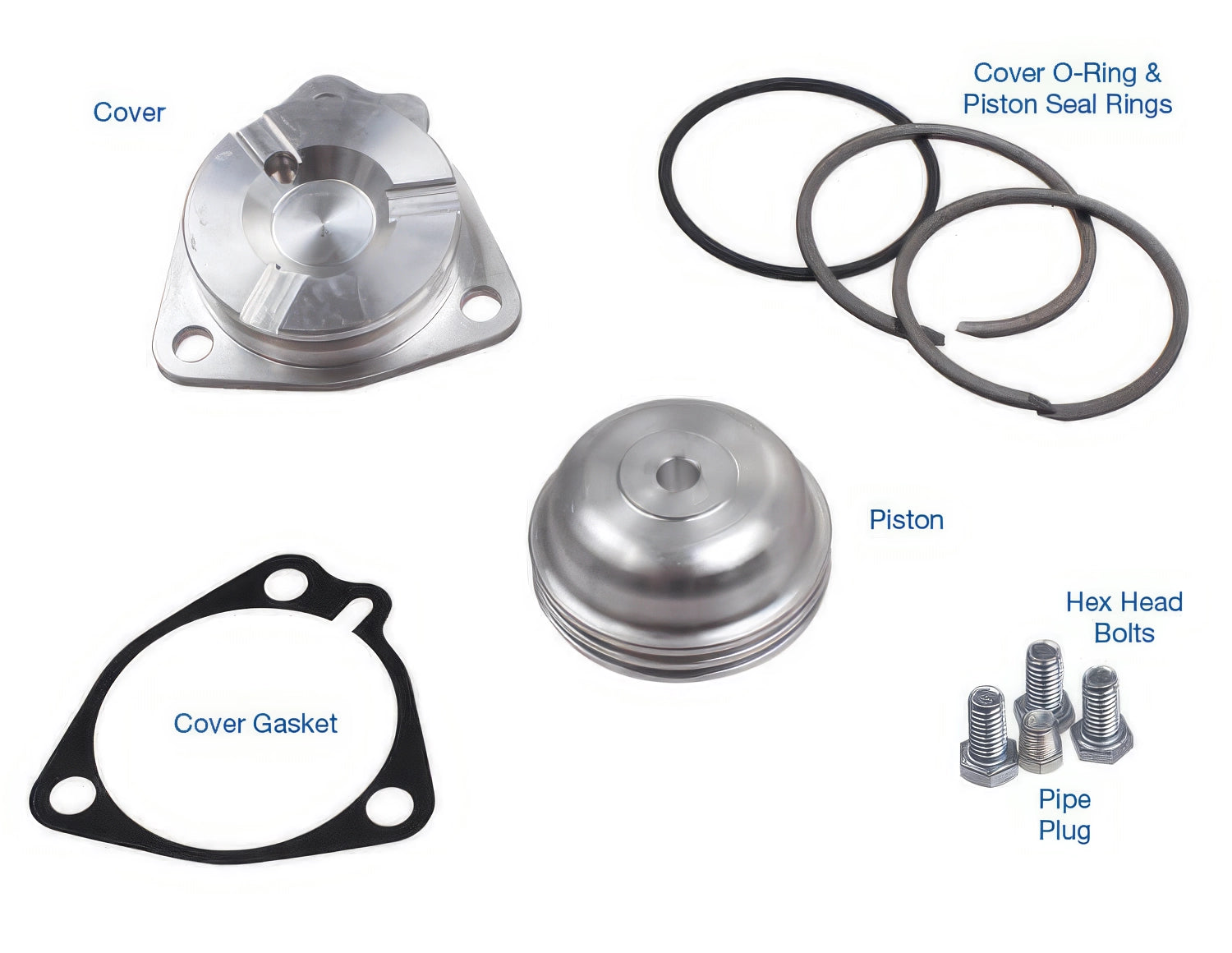 Sonnax Servo Piston & Cover Kit for POWERGLIDE - 28821-08K