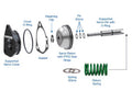 Sonnax Supported Servo Master Kit for POWERGLIDE - 28821-20K