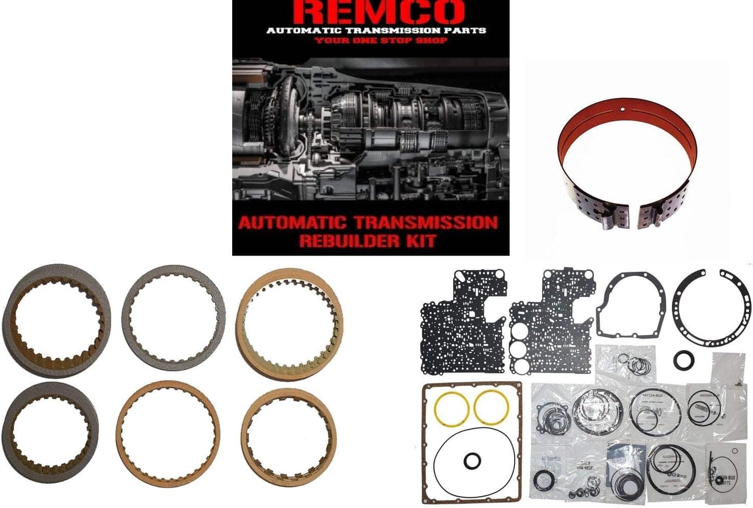 RE4R01A Overhaul Transmission Rebuild Kit 1990-2004 OEM
