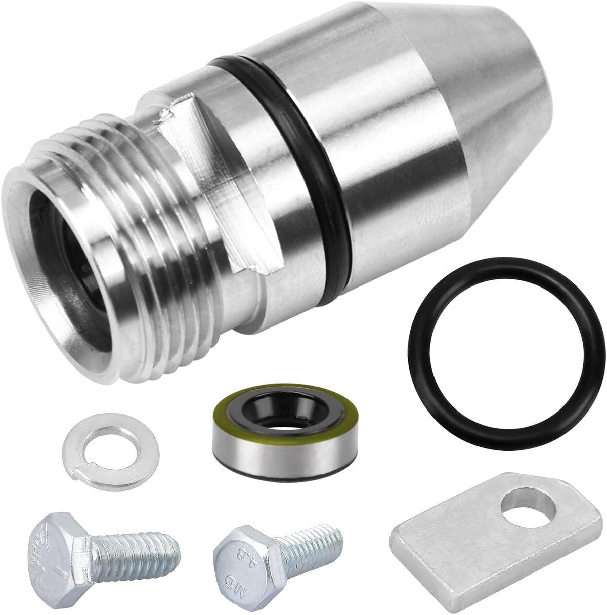 TH350 Bullet Speedometer Gear Housing Kit with Seal & Retainer Bracket 1969-Up OEM