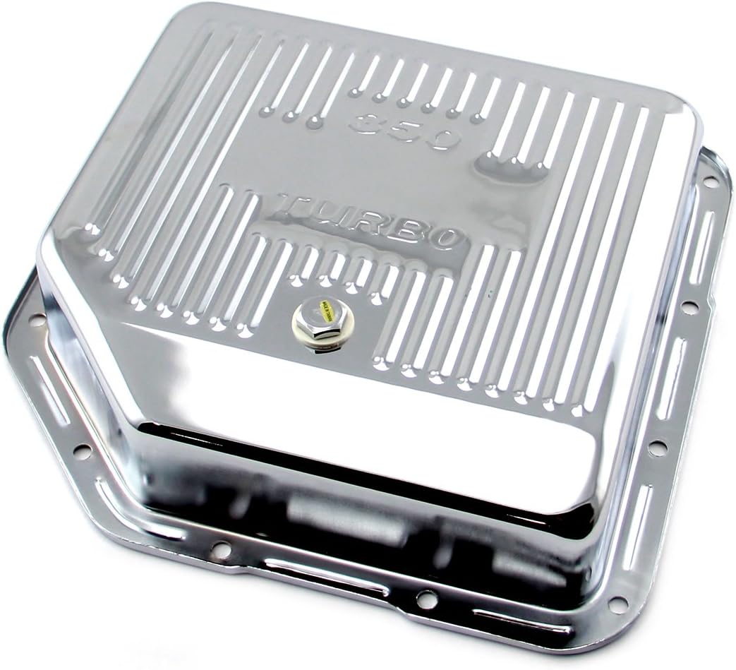 TH350 Deep Chrome Steel Transmission Oil Pan OEM