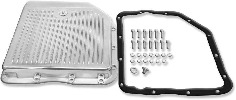 TH350 Finned Transmission Oil Pan Kit with Gasket OEM