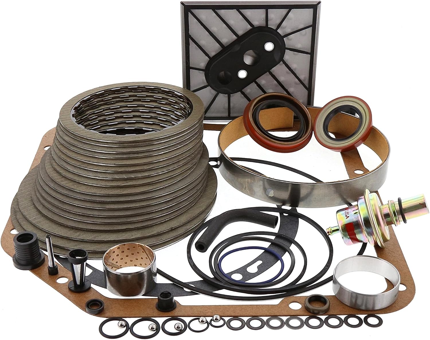 TH350 Less-Steel Transmission Rebuild Kit 1969-1986 OEM
