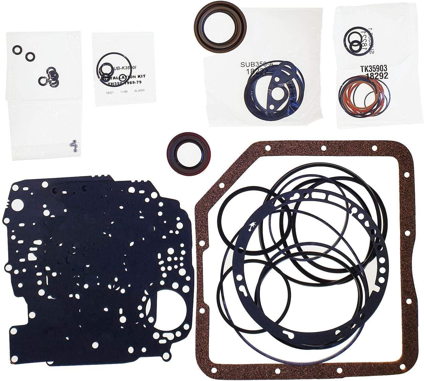 TH350 Overhaul Gasket & Seal Kit 69-79 OEM