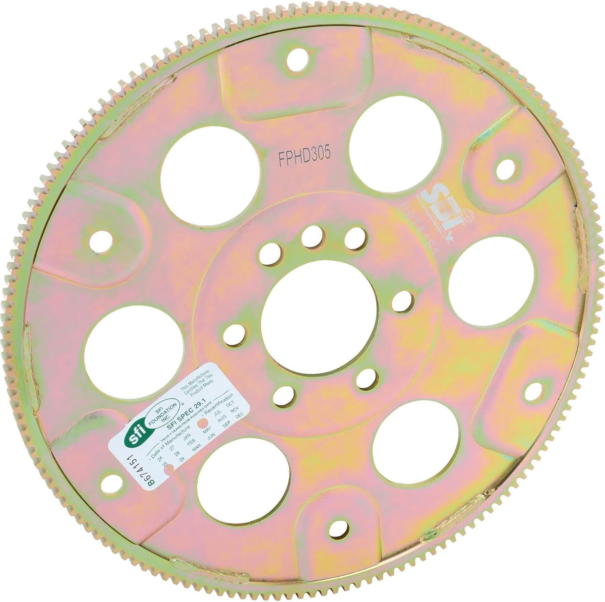 TH350 SFI Transmission Flexplate 153-Tooth Speedway Motors 91048359 OEM