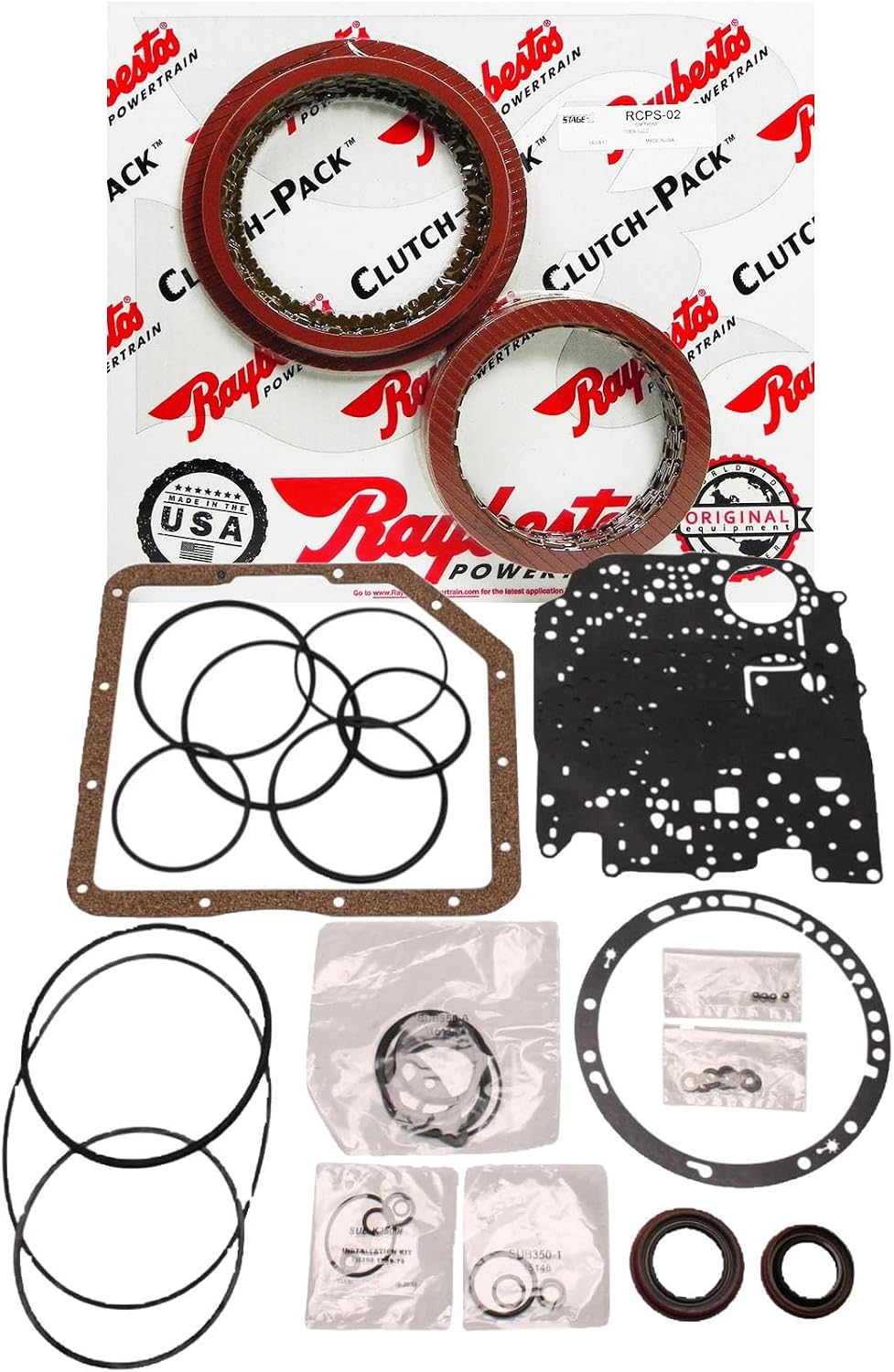 TH350 Stage-1 Transmission Rebuild Kit 1969-1979 OEM