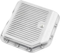 TH350 Stock Depth Polished Aluminum Transmission Pan with Cooling Fins OEM