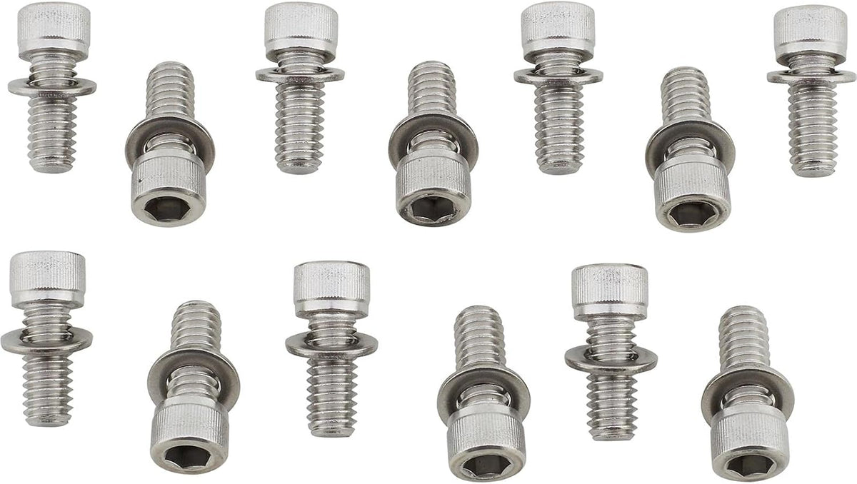 TH350 Transmission Pan Bolt Kit Stainless Steel Speedway Motors 91303826 OEM