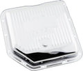 TH350 Transmission Pan Chrome Steel, Stock Capacity Stamped Steel OEM