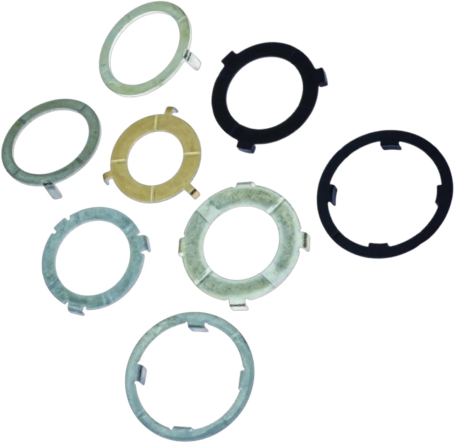 TH350C Transmission Thrust Washer Kit 8-Piece Silver Replacement Parts OEM