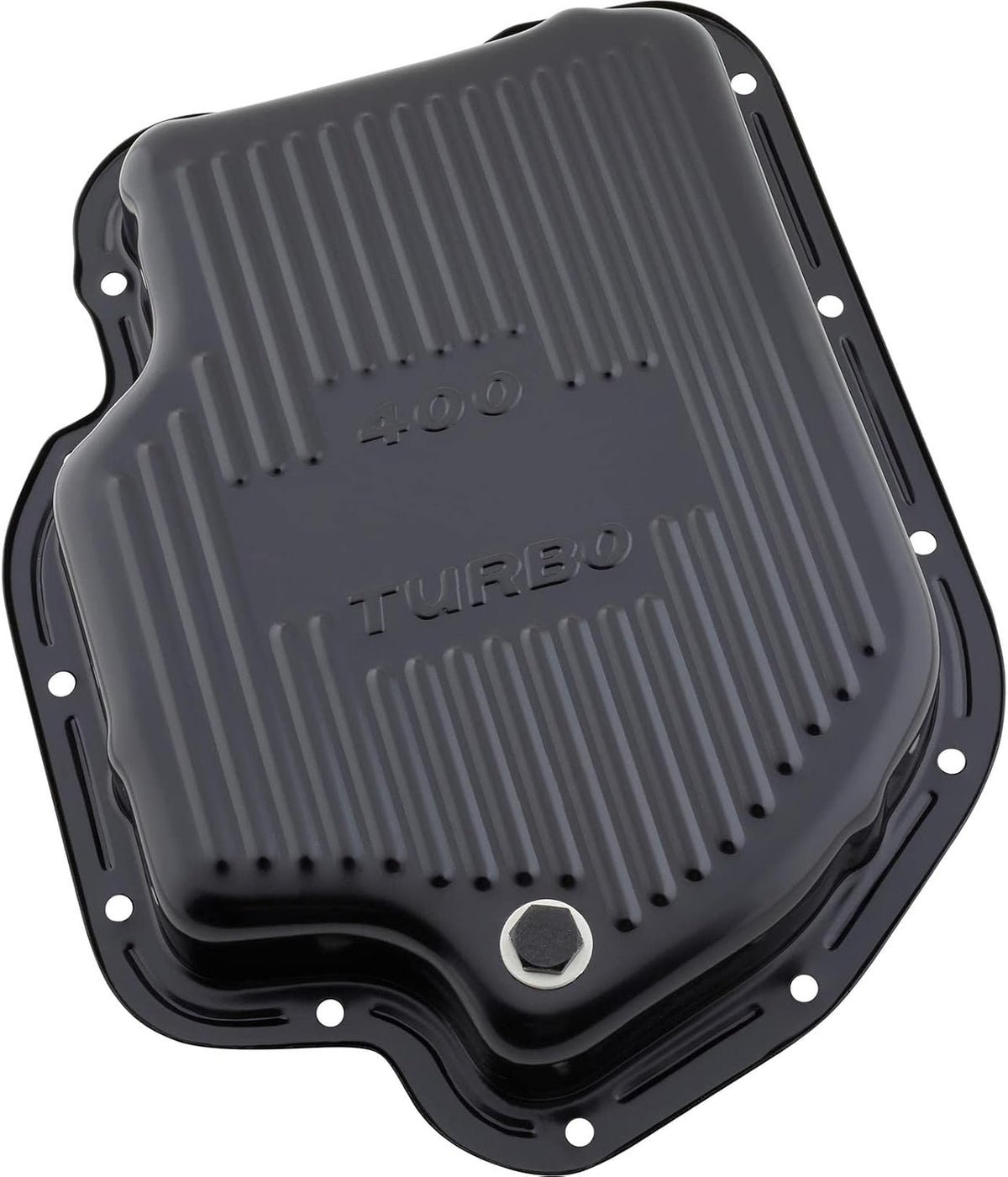 TH400 Deep Black Steel Transmission Oil Pan OEM