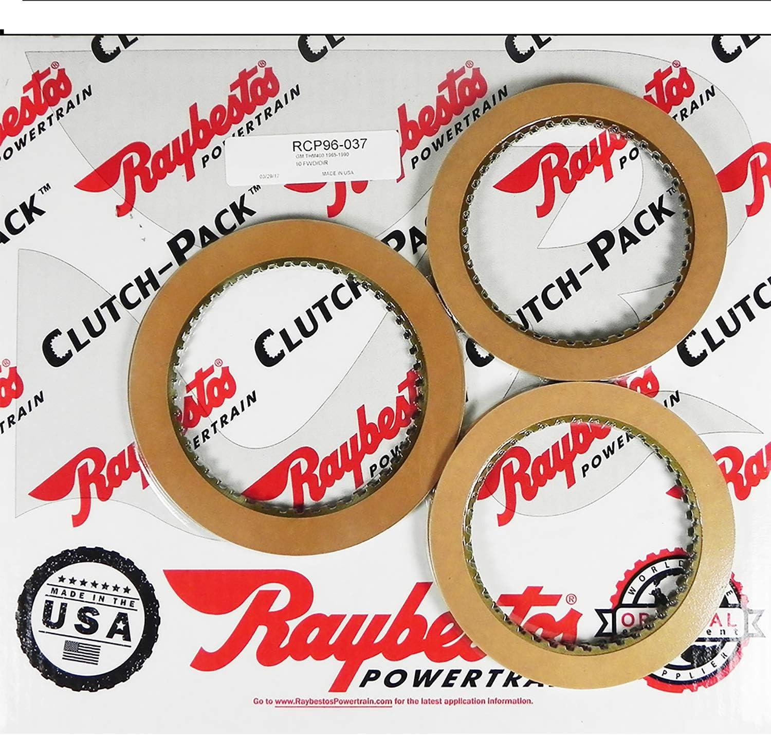 TH400 Friction Clutch Kit - Raybestos 1964-1990 OEM