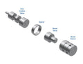 Sonnax Oversized TCC Control & Boost Valve Kit for TR580 - 823740-01K