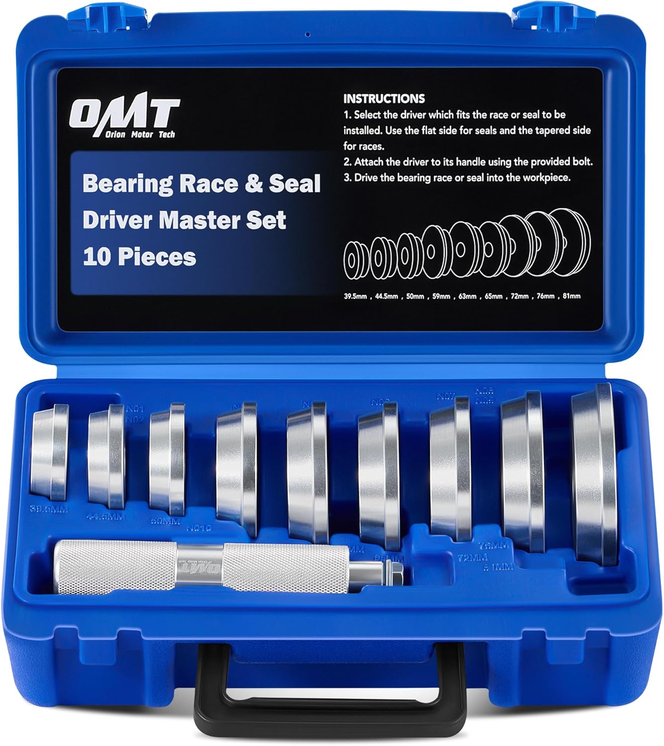 Transmission Seal Installer Driver Set 10 Piece CTS-ARB-TOOL-4 OEM