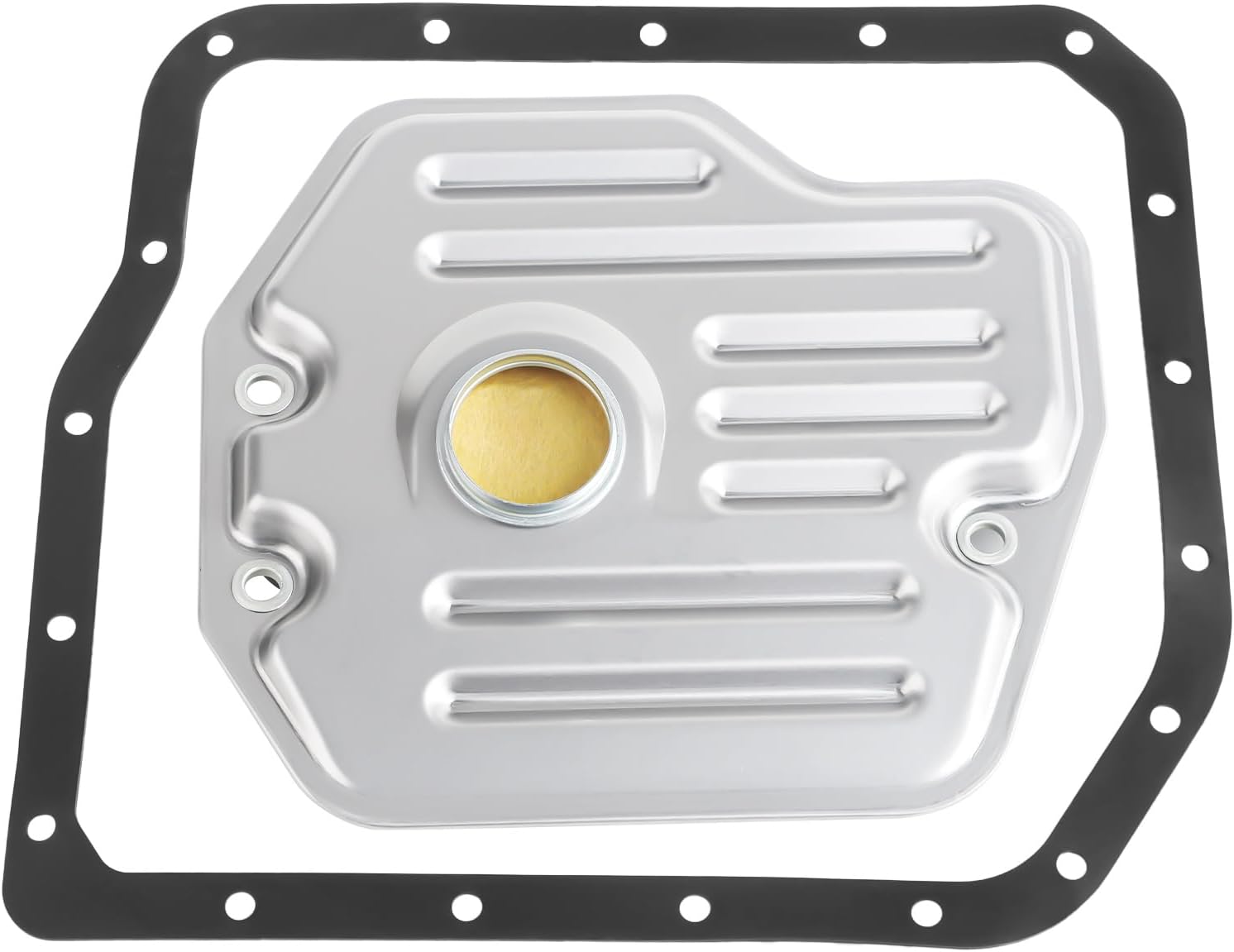 U140E Automatic Transmission Filter with Pan Gasket Kit 58618 for Toyota Lexus Scion RAV4 Camry Highlander ES300 RX300 OEM
