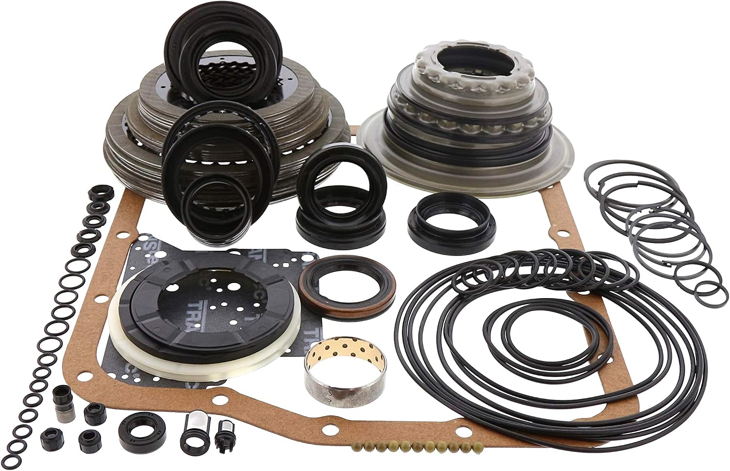 U140E Less-Steel Transmission Rebuild Kit with Bonded Pistons 1999-Up OEM