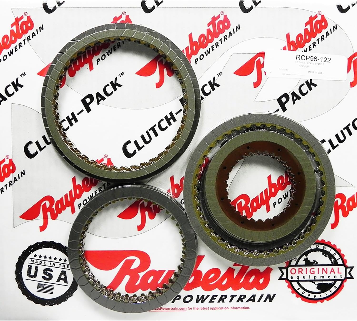 U140F Friction Clutch Kit - Raybestos OEM