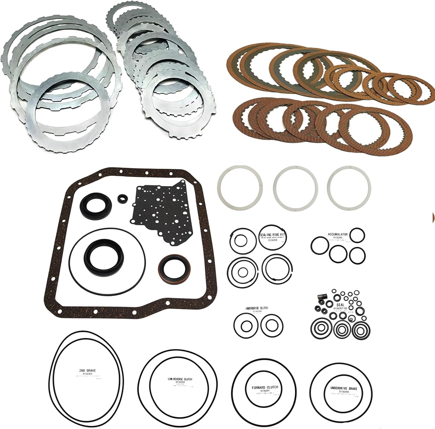 U240E Master Transmission Rebuild Kit 2000-2004 OEM